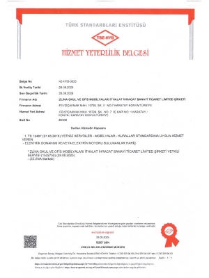 Hizmet Yeterlilik Belgesi