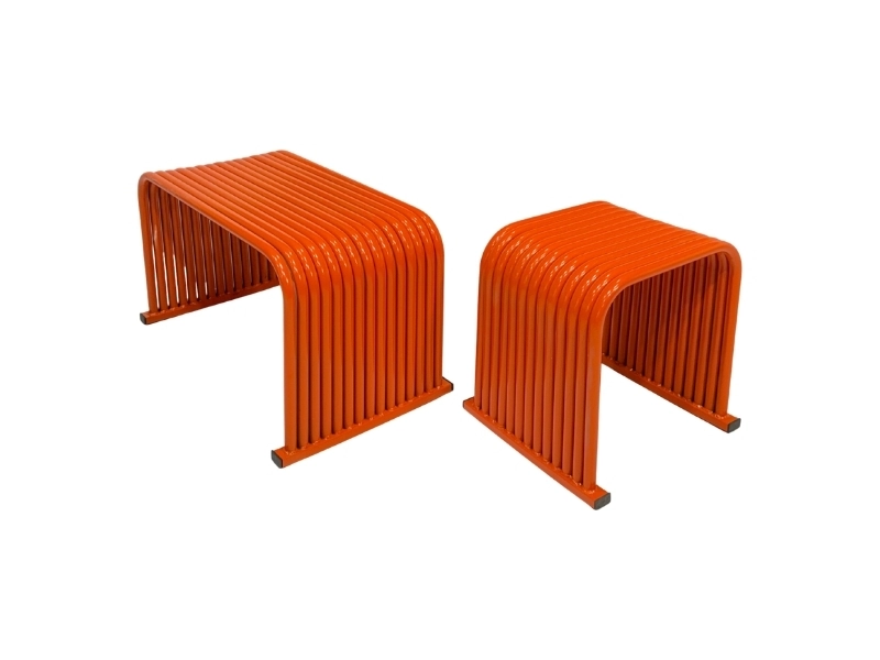 DEVIN METAL CAFE CHAIR