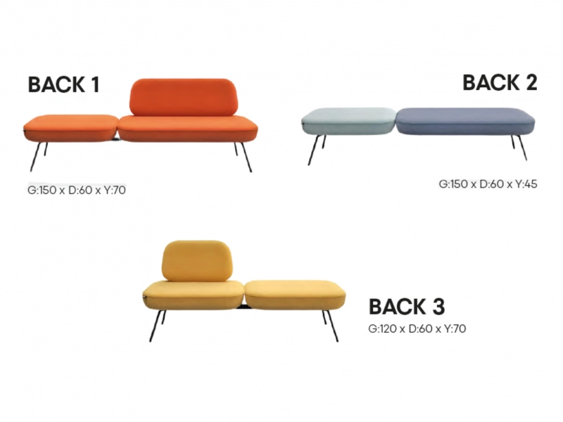 LN-212 Model Ofis Koltuk Takımı