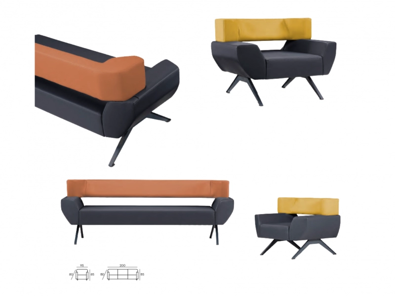 LN-216 Model Ofis Koltuk Takımı