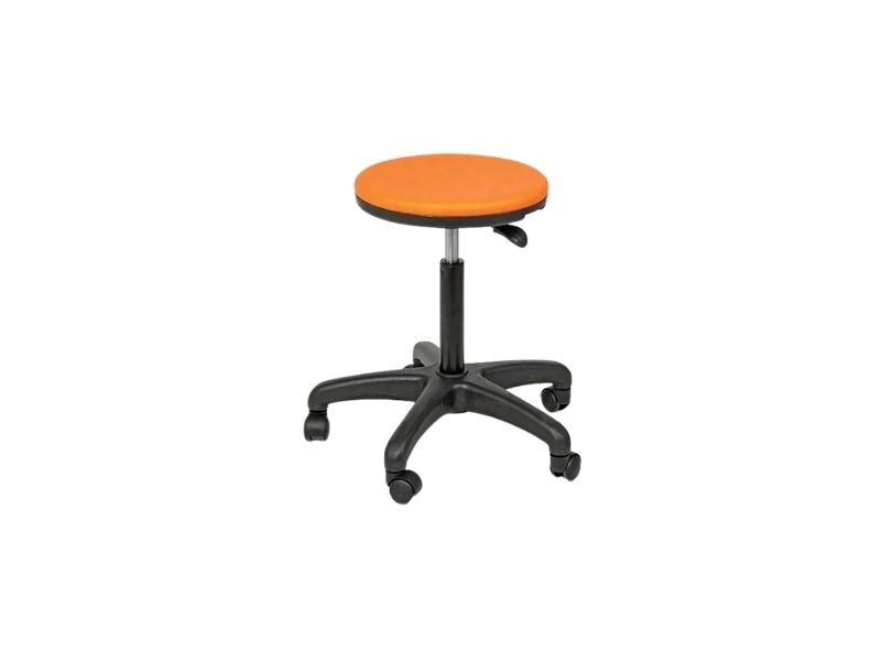 LN-960 Model Upholstered Plastic Star Base Stool